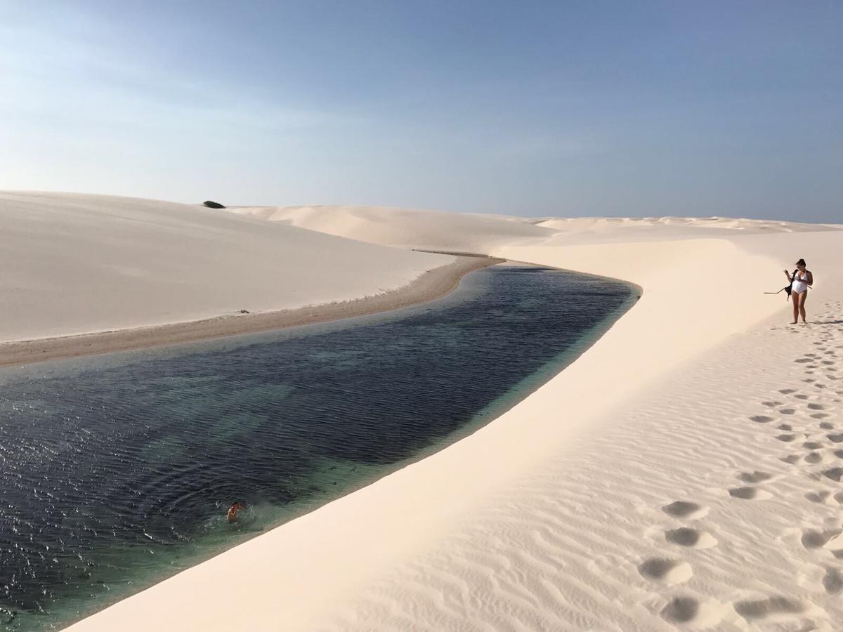 バヘイリーニャス Chale Temporada Porto Dos Lencois - Lencois Maranhensesヴィラ エクステリア 写真